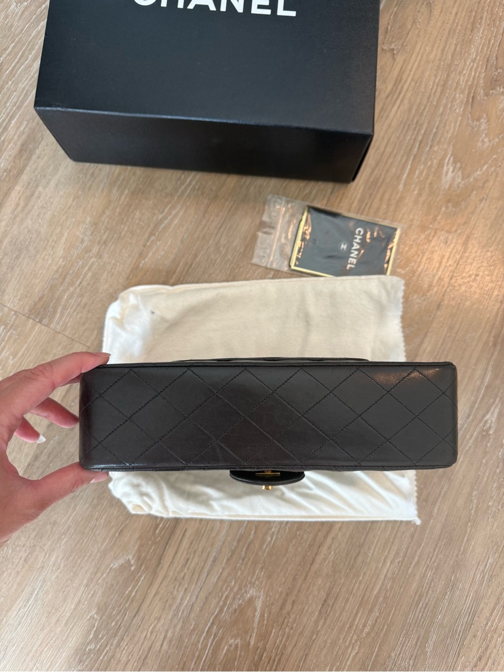 Chanel Lambskin Medium Classic Double Flap - Picture 6 of 15